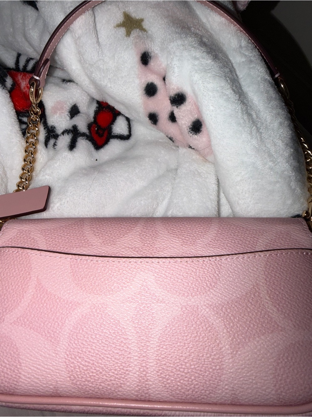 Coach Pink clap bag - Picture 4 of 7